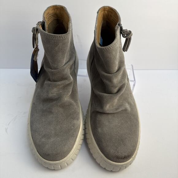 Sofft Aqua Portland Gray Suede Leather Boots Women’s Size 8.5 M Waterproof NWOB - Picture 6 of 10